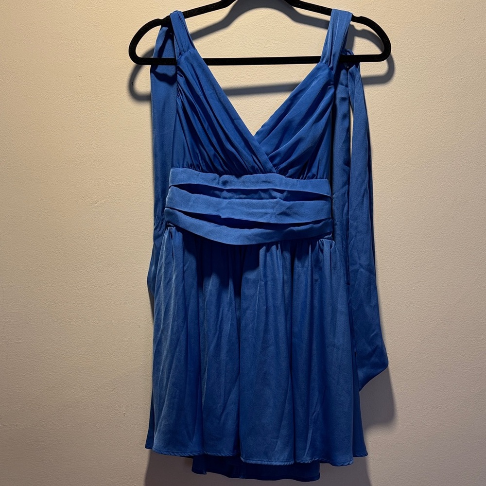Elegant Altar’d State Blue Sleeveless Dress